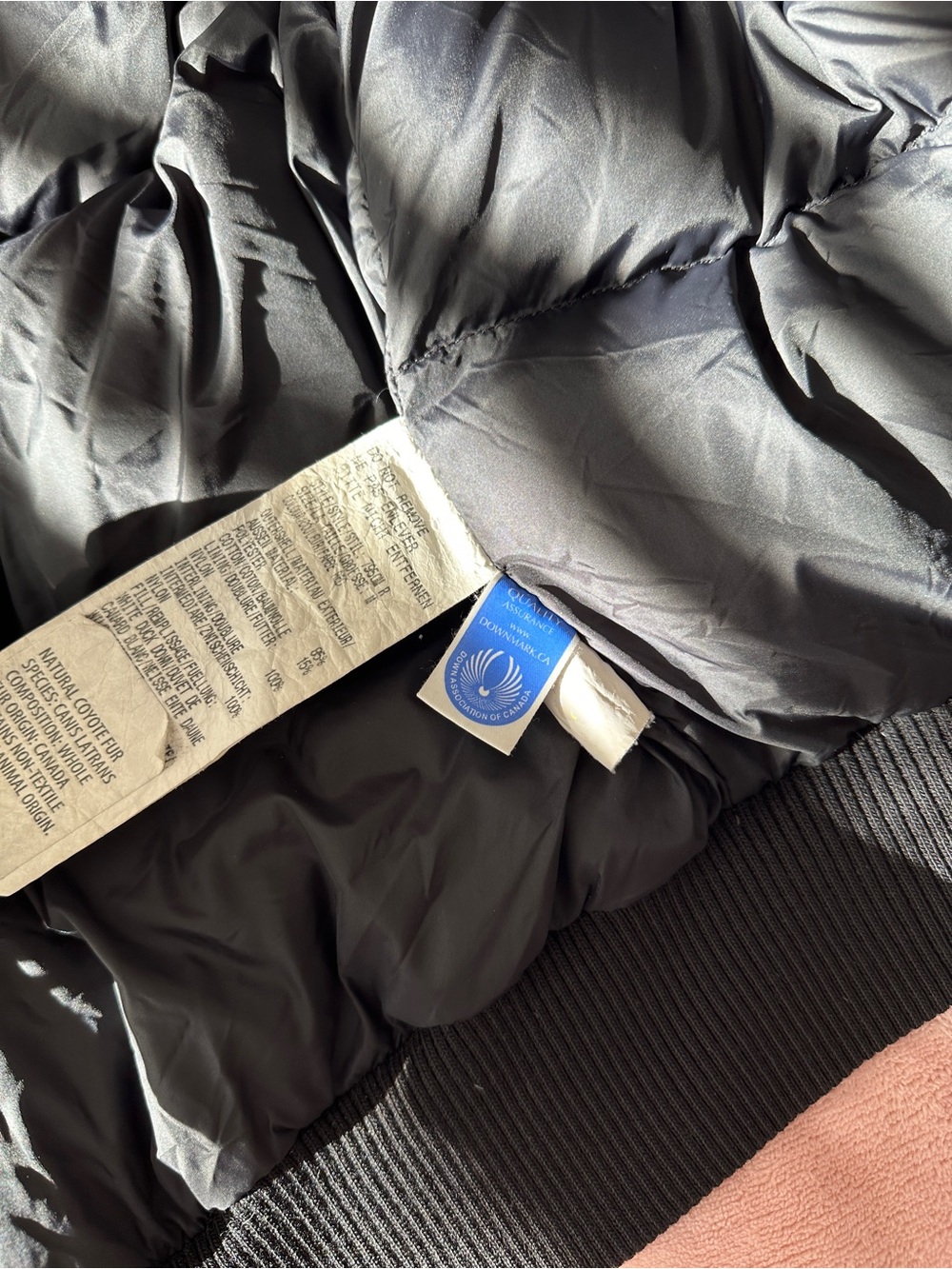 Canada Goose Red Jacket with Branded Pocket - Picture 7 of 7